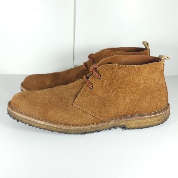 Astroflex Men’s US11 EU44 Brown Suede Leather Gum Soles Lace-Up Chukka Boots main image 13